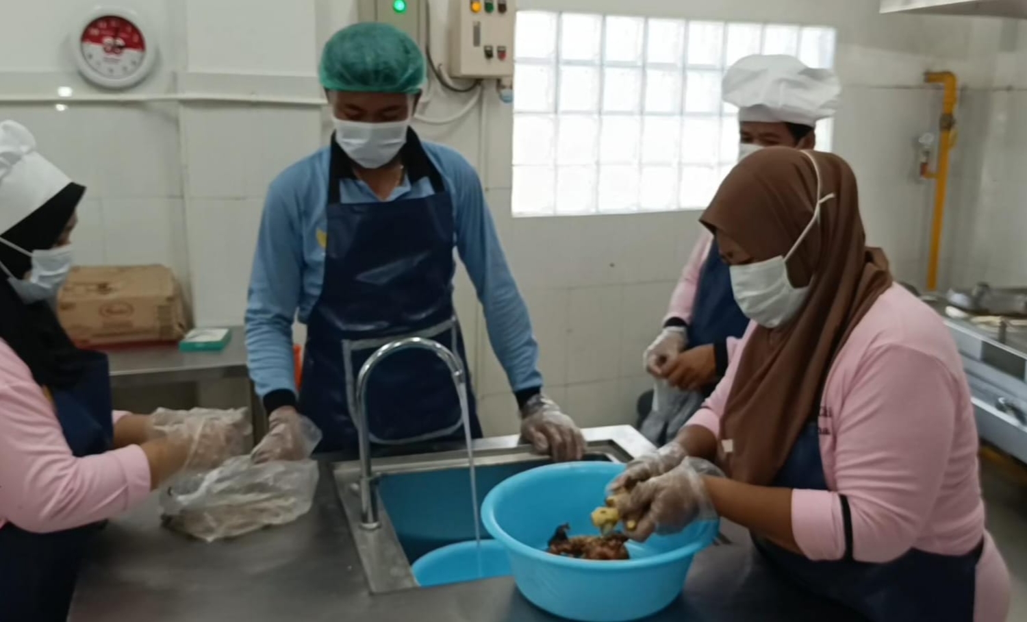 Ilustrasi dapur MBG.