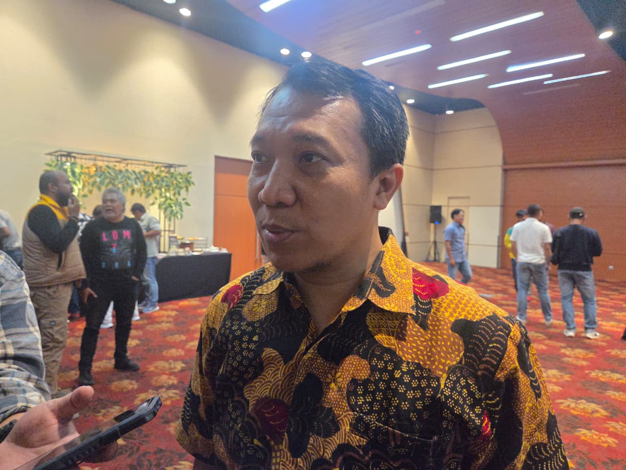 Wakil Ketua Asprov PSSI Jawa Timur Amir Burhanuddin.