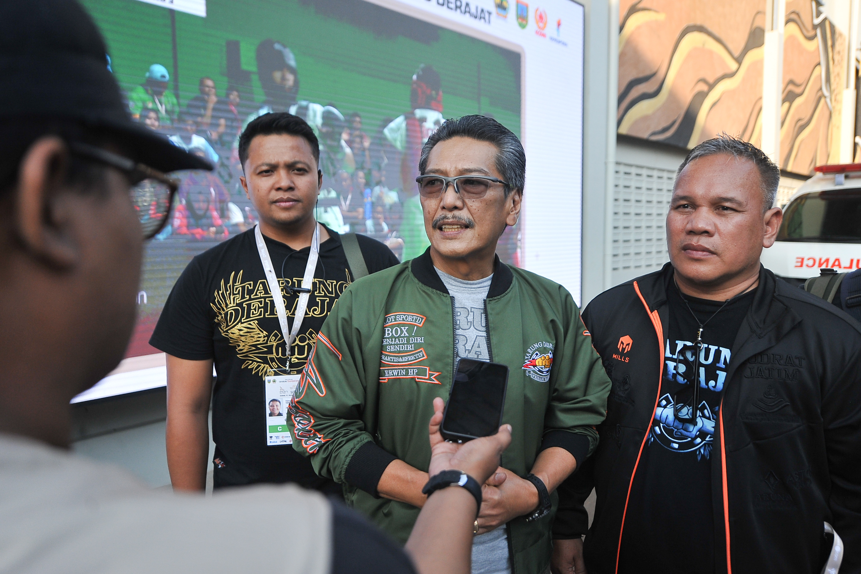 Ketua Harian Pengprov Kodrat Jatim Erwin H. Poedjono.