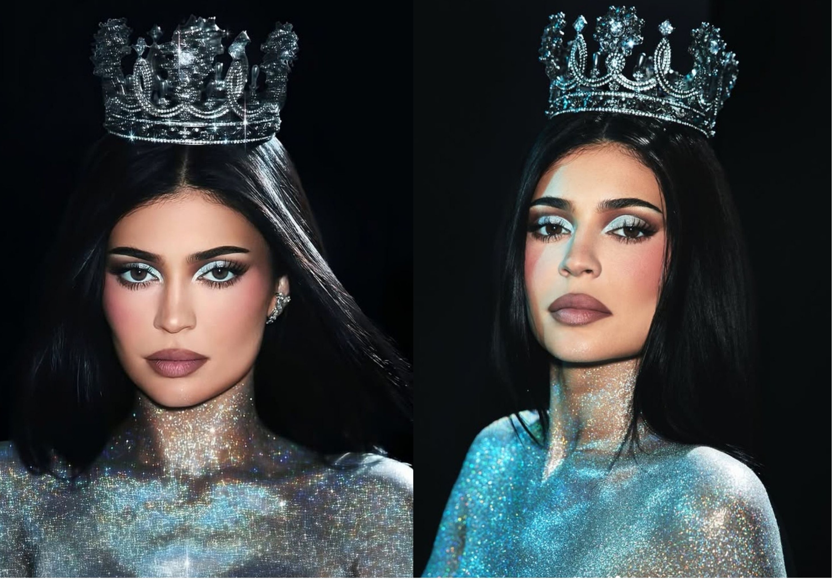 BERGAYA ART NOUVEAU: Mahkota yang dipakai Kylie Jenner untuk kampanye produk kosmetik terbarunya merupakan karya desainer aksesoris Indonesia, Rinaldy Yunardi.