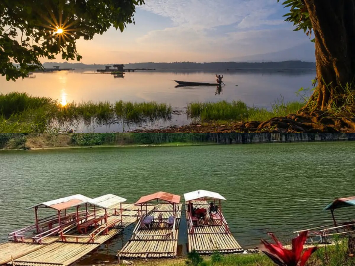 Ranu Agung Terbentuk Dari Danau Vulkanik.