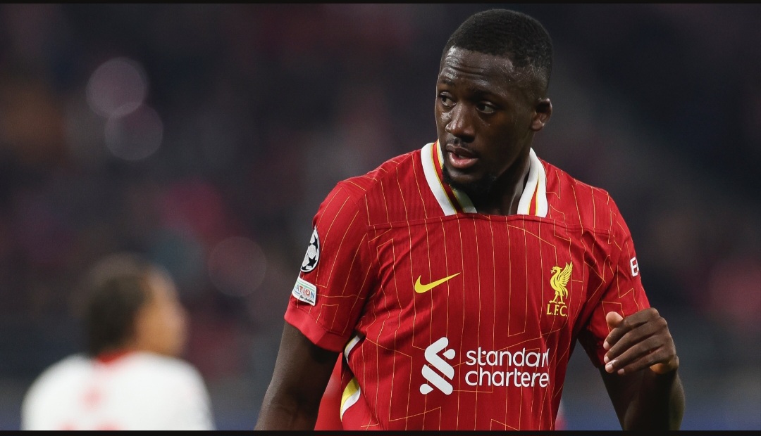 Ibrahima Konate bisa tampil lawan Manchester United.
