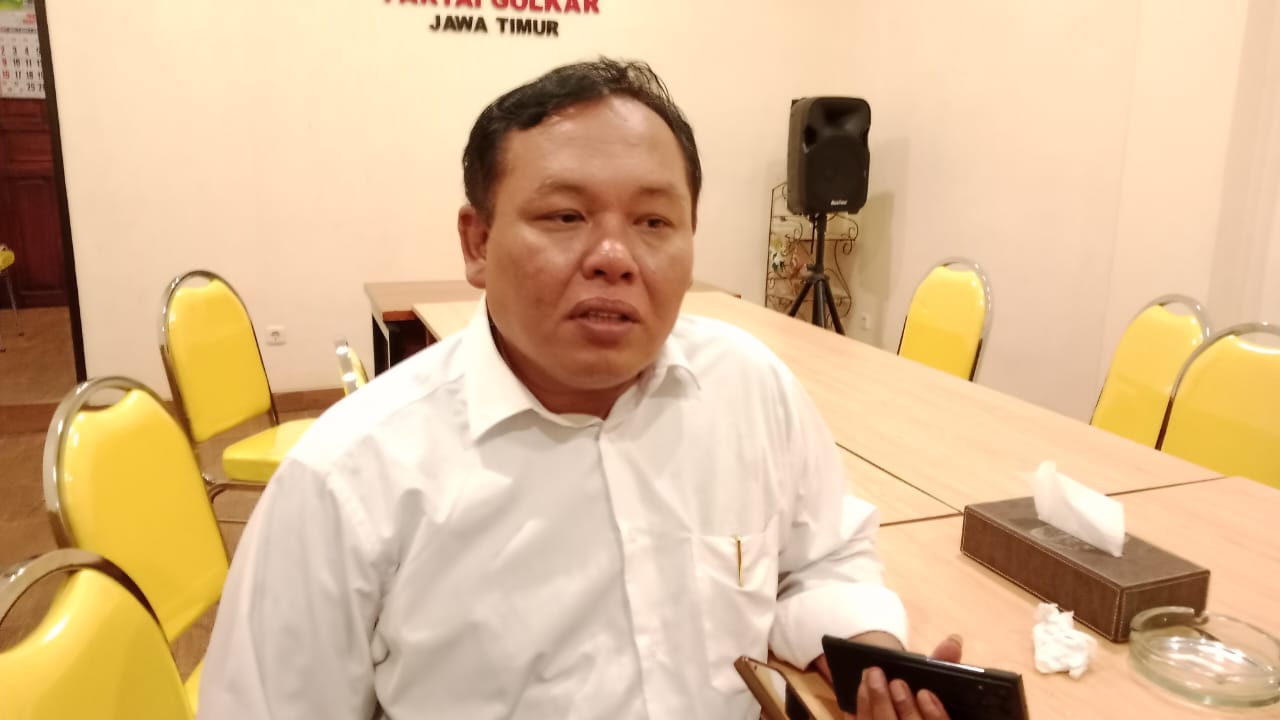 Sekretaris Fraksi Partai Golkar DPRD Jatim, M Hadi Setiawan