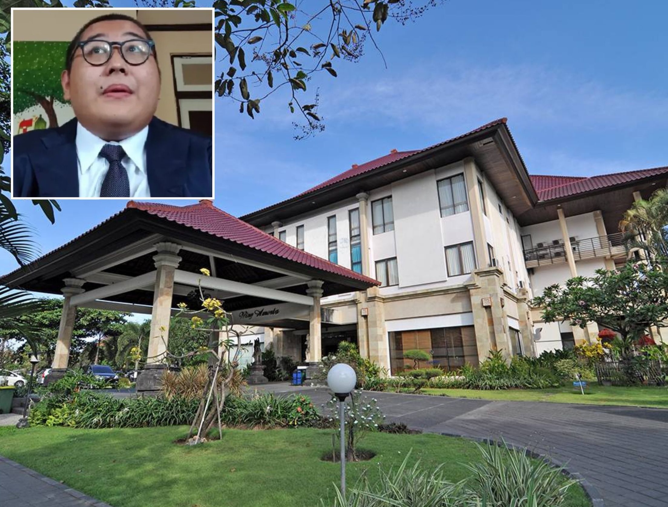 RS Ngoerah yang menjadi rumah sakit tempat Timothy Saputra dirawat sebelum menghembuskan nafas terakhir.