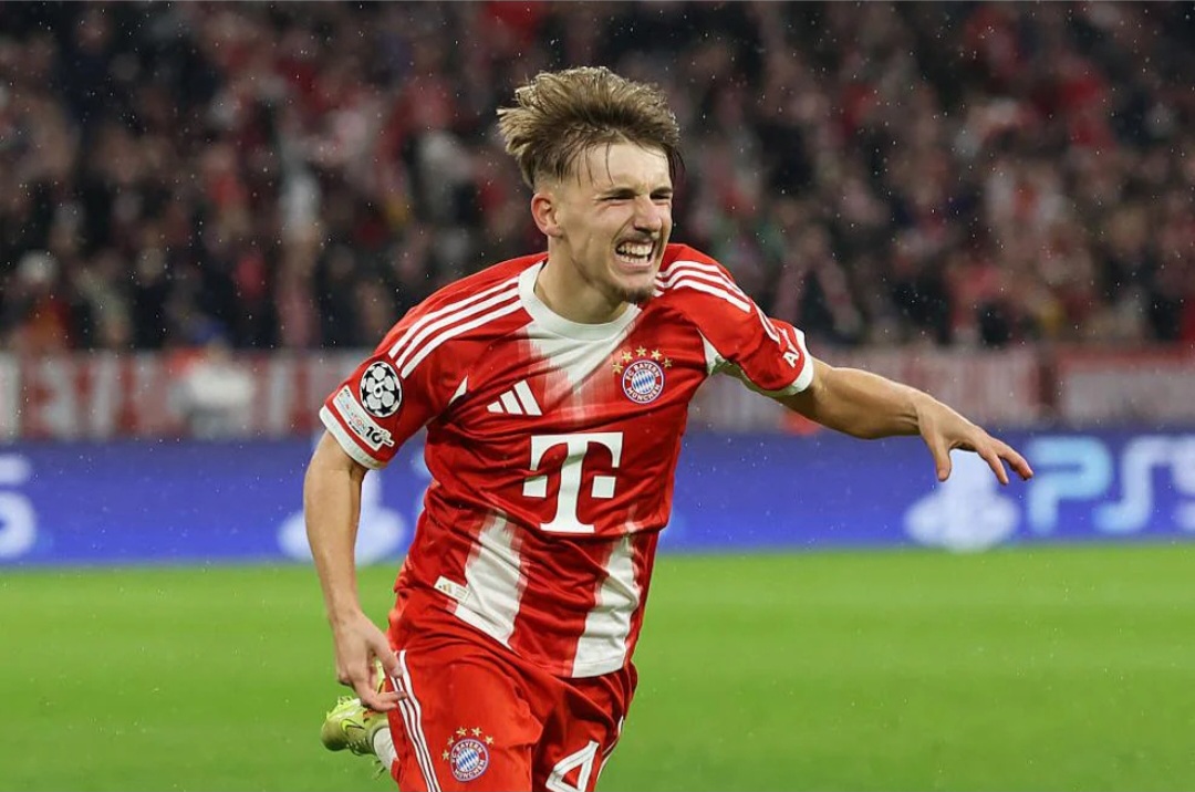 Pemain muda Lennart Karl jadi bintang Bayern Munich.