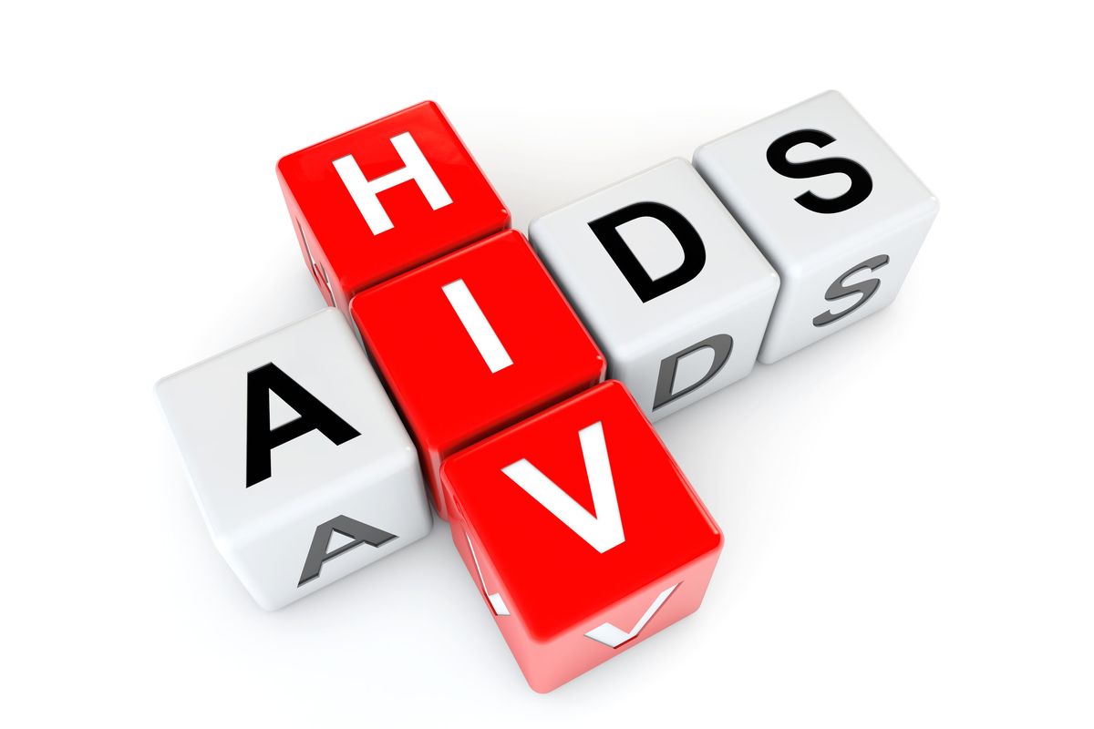 Ilustrasi HIV AIDS.