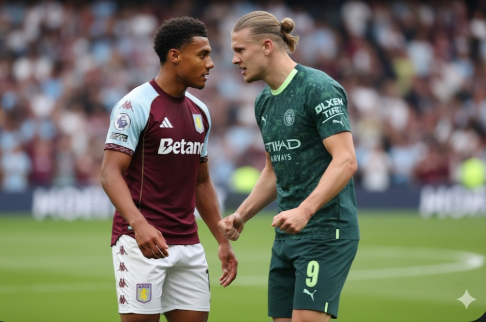 Adu tajam Ollie Watkins dan Erling Haaland akan terjadi di Villa Park.