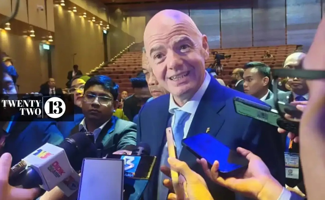 Presiden FIFA Gianni Infantino.
