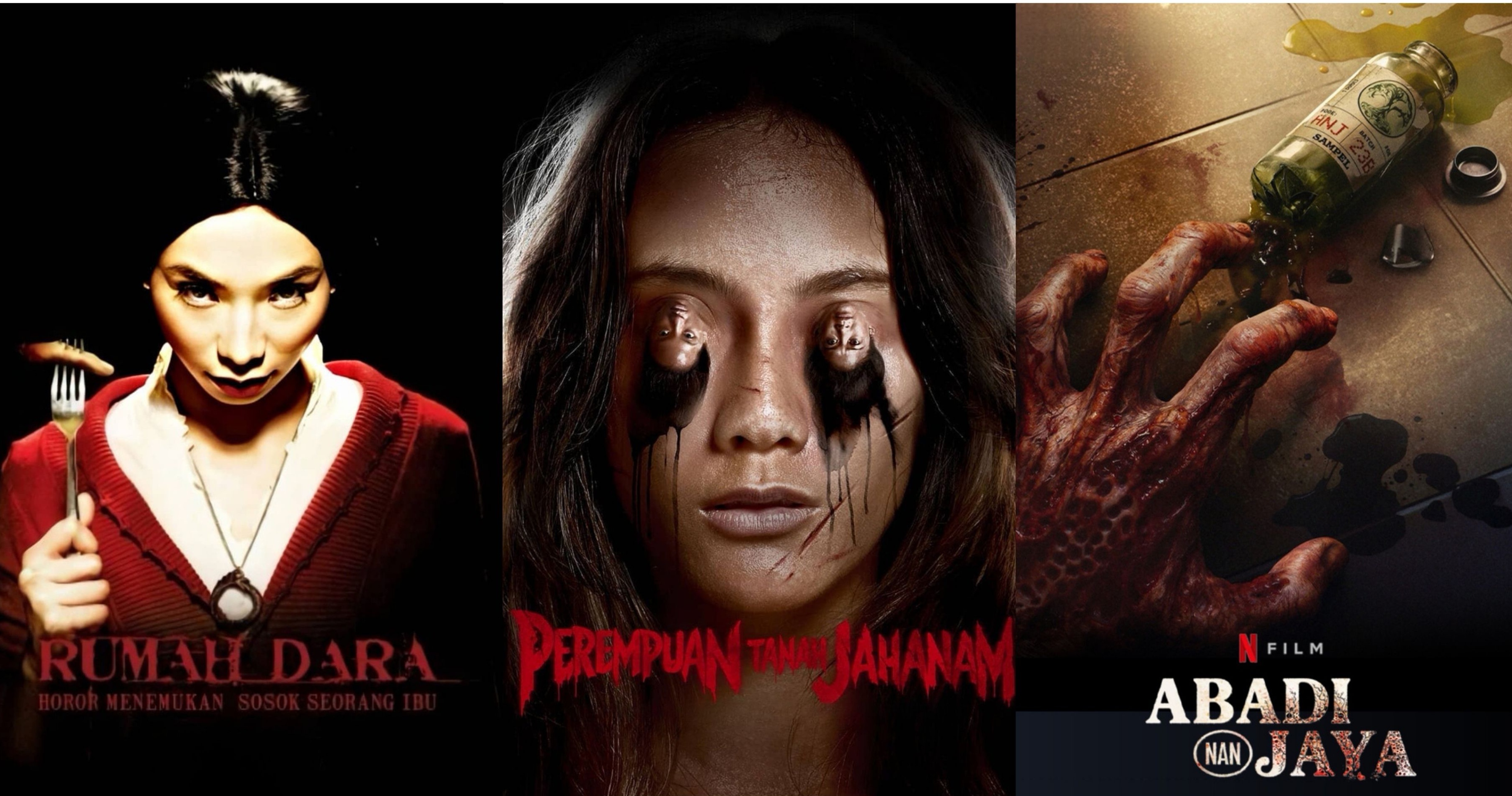 Beberapa film horor Indonesia cocok dijadikan tontonan jelang momen halloween.