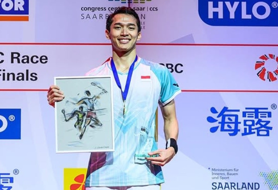 Jonatan Christie berjaya di Hylo Open 2025