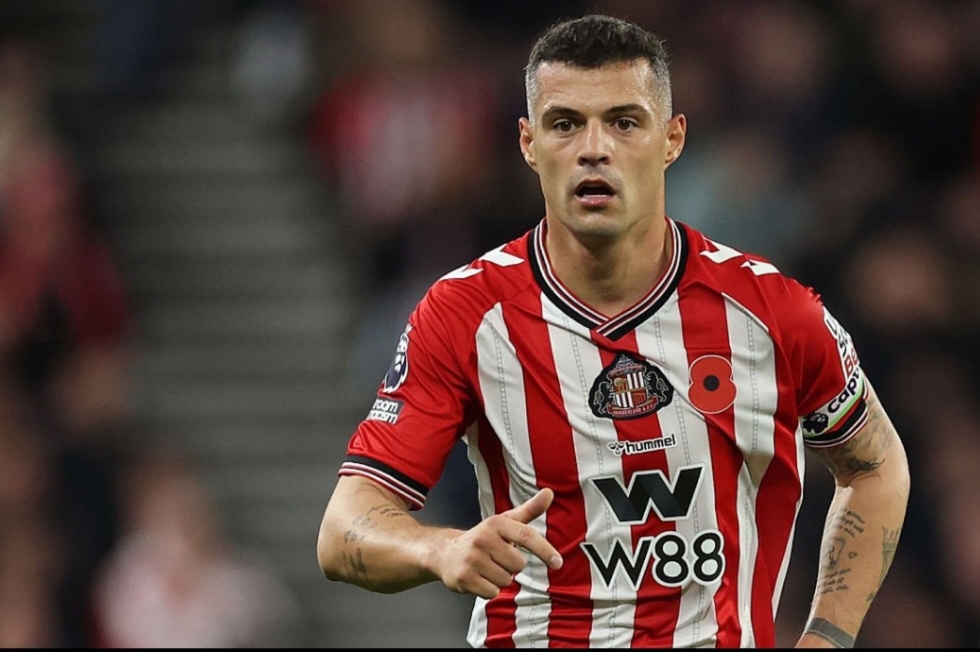Granit Xhaka jadi andalan Sunderland.
