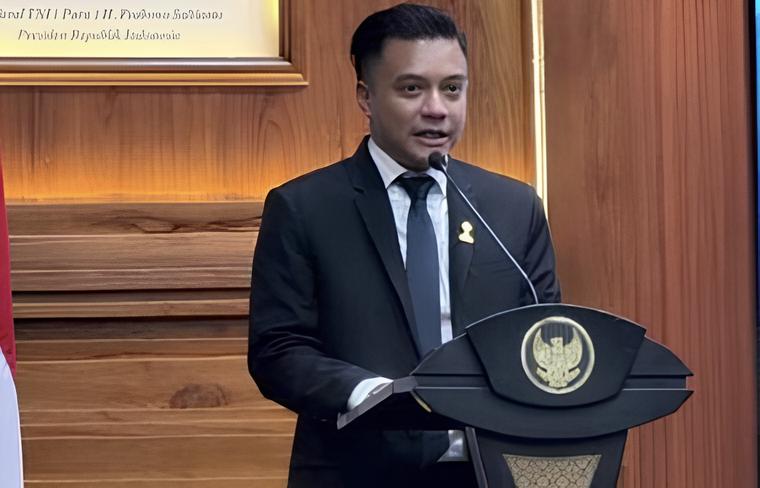Arderio Hukom akan pimpin KONI Kota Surabaya periode 2025-2029.