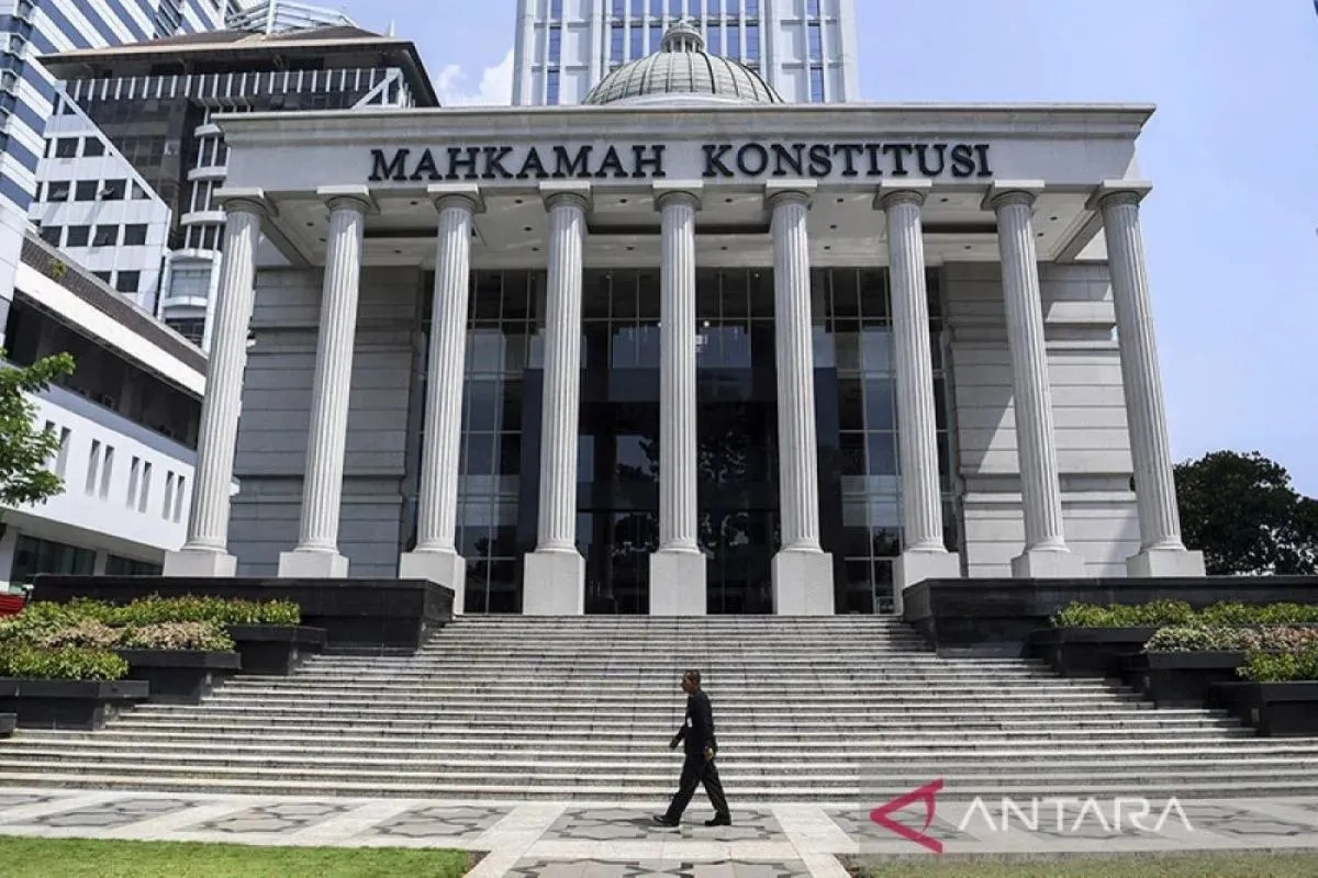 Gedung Mahkamah Konstitusi (MK) di Jakarta. (ANTARA)