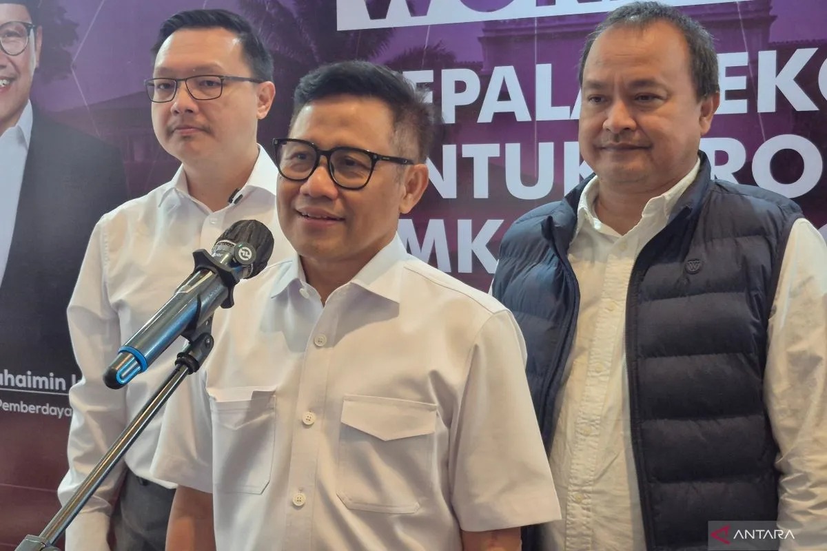 Menteri Koordinator Bidang Pemberdayaan Masyarakat Abdul Muhaimin Iskandar
