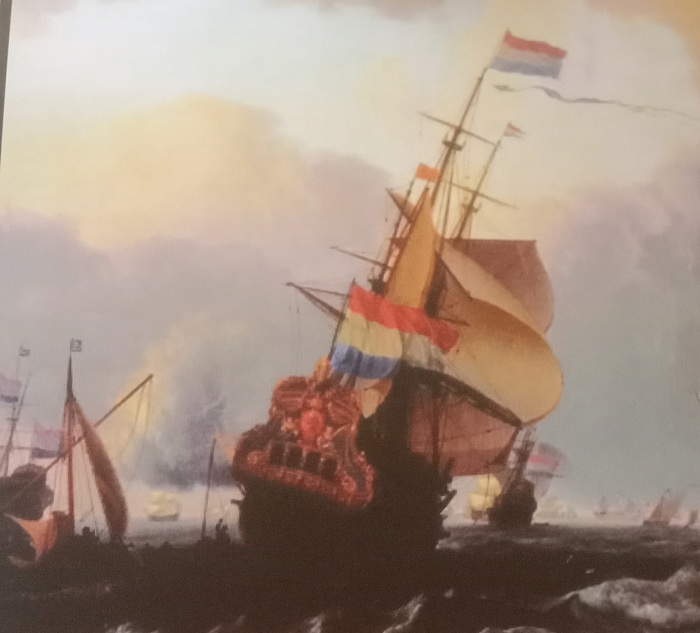 BERLAYAR: Kapal VOC saat mengarungi laut Jawa untuk ekspansi dagang dan juga perang.