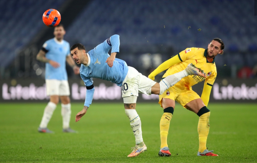 Heading Mattia Zaccagni jadi penentu lolosnya Lazio ke perempat final Coppa Italia.