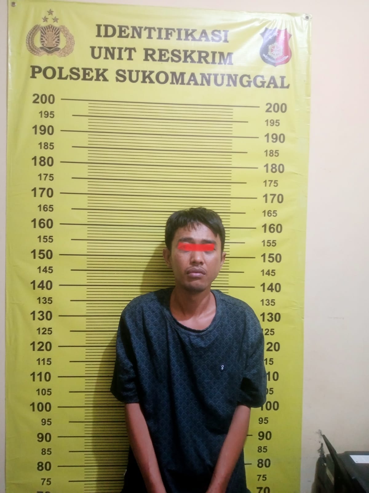 DITAHAN: Pencuri motor di Lidah Wetan, Surabaya, ditetapkan tersangka. Ia mengaku menjual hasil curian ke Madura.(IST/RADAR SURABAYA)