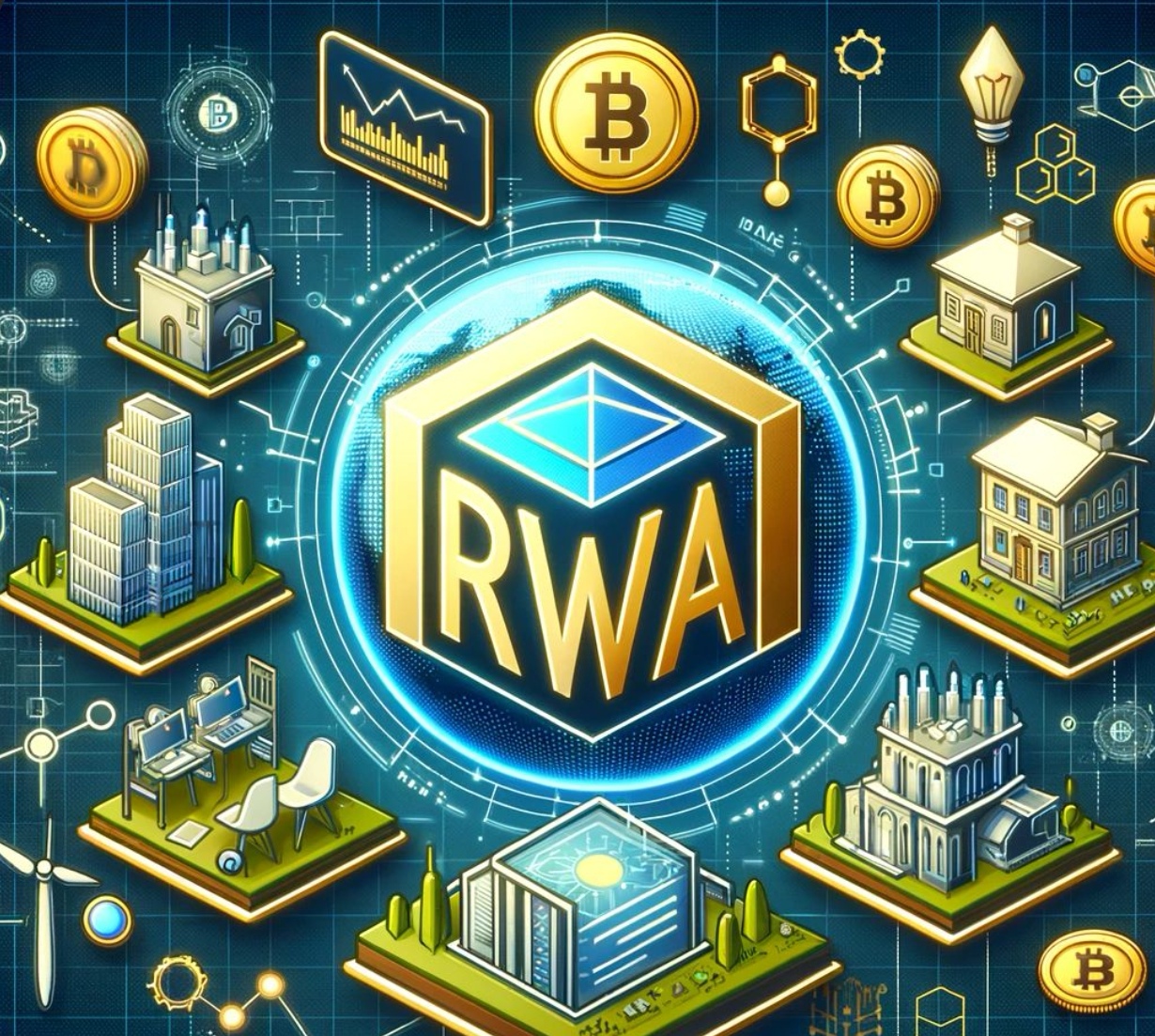 Ilustrasi Real-World Assets.