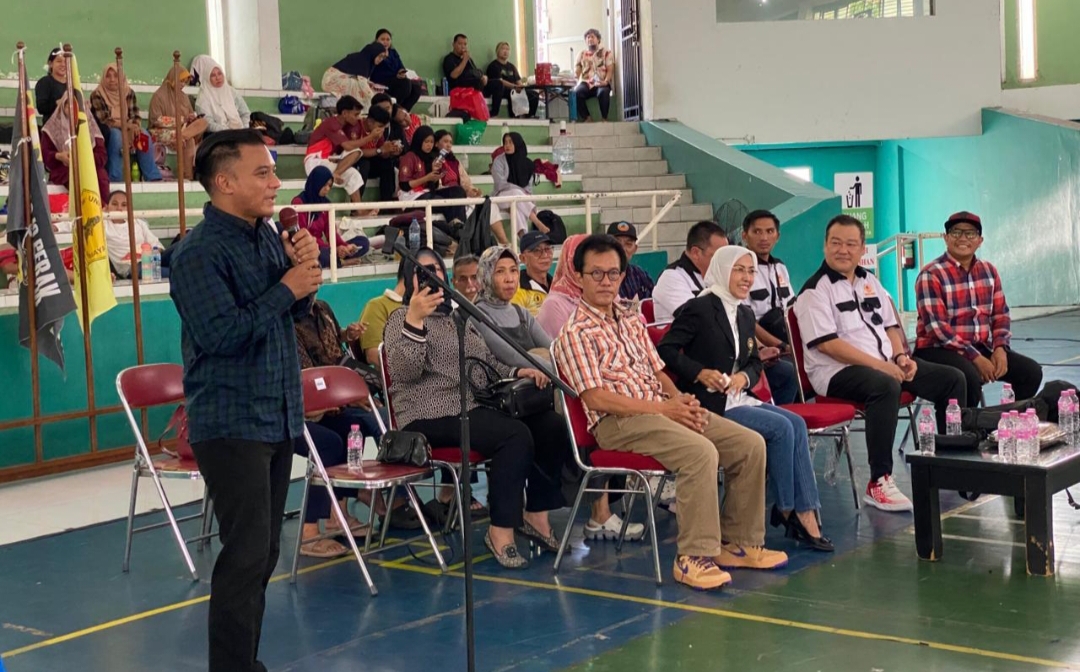 Ketua KONI Surabaya membuka Kejuaraan Shorinji Kempo Piala KONI Surabaya.