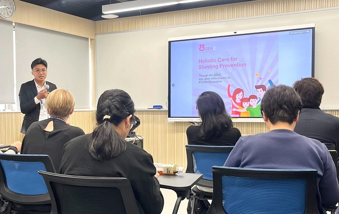 INOVASI INTERNASIONAL: Direktur Eksekutif Rechal, Idham Choliq memberikan pemaparan terkait karya inovasi dalam forum ilmiah The Sigma Asia Regional Conference 2025 di Hong Kong Polytechnic University