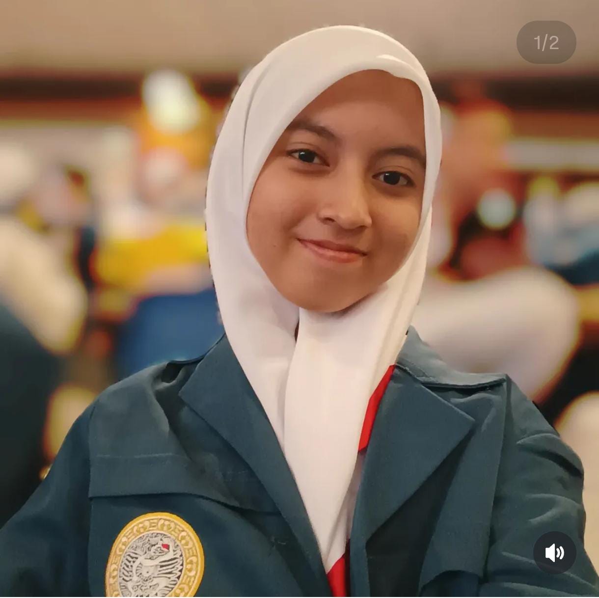 Mahasiswa Fakultas Farmasi, Universitas Airlangga, Tsurayya Cahya Kirana.