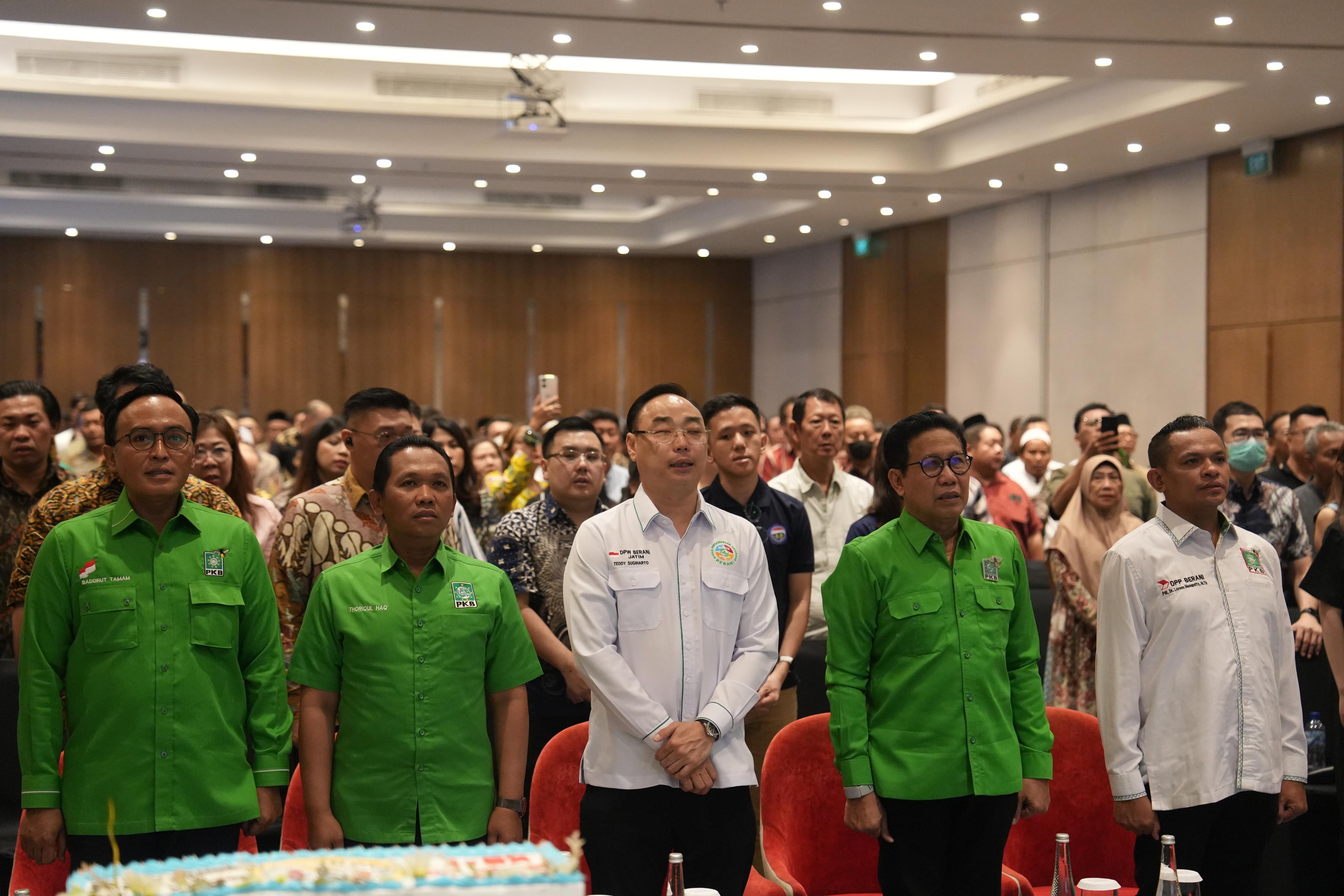 UNTUK SEMUA: Partai PKB Jatim memastikan partainya terbuka bagi semua golongan tanpa memandang golongan, agama, atau suku tertentu.(IST/RADAR SURABAYA)