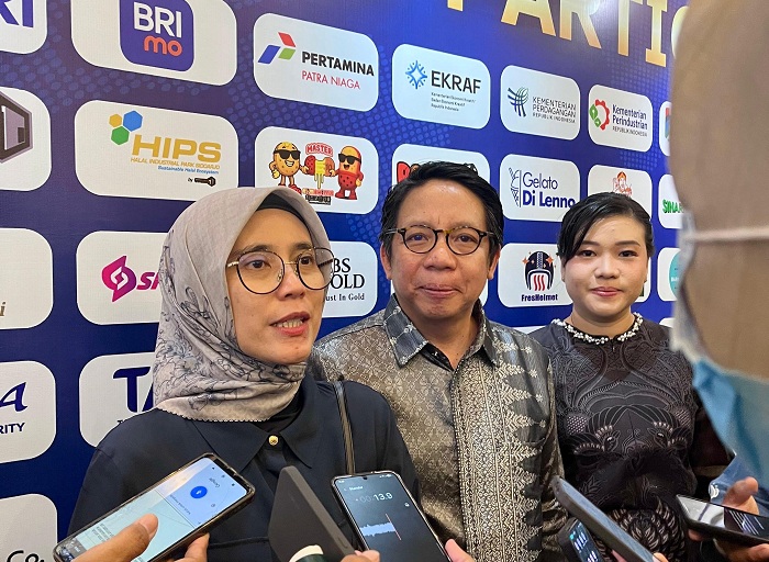 KA-KI: CEO PT MyEvent Promosindo Asia, Karen Wiraraharja, Ketua Umum HIKPI yang juga CEO DK Consulting Djoko Kurniawan, dan Manager Non-Fuel Pertamina Patra Niaga, Kania Hapsari.
