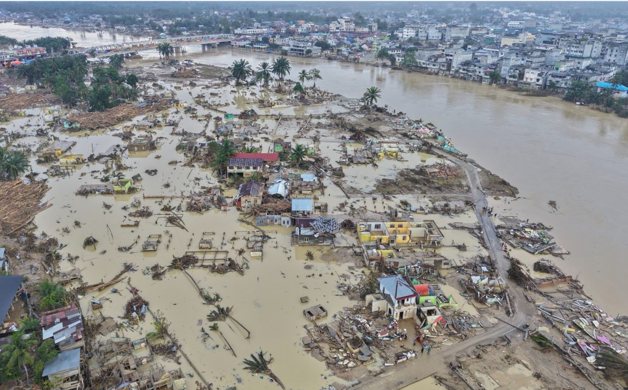 Kerusakan akibat banjir dan longsor Sumatera cukup besar, dimana kerusakan terparah ada di wilayah Aceh.
