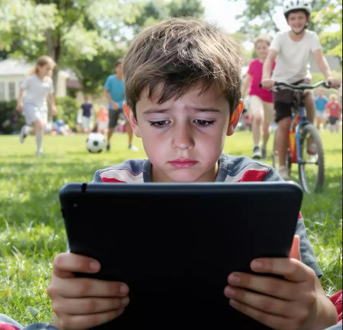 Penggunaan gadget berlebih membuat anak rentan mengalami kecemasan.