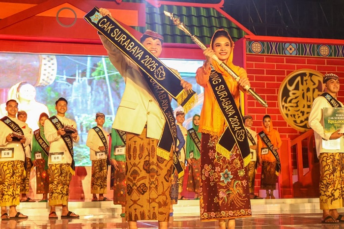 SAPAAN: Pemilihan Cak dan Ning yang rutin digelar setiap tahun oleh Pemkot Surabaya.