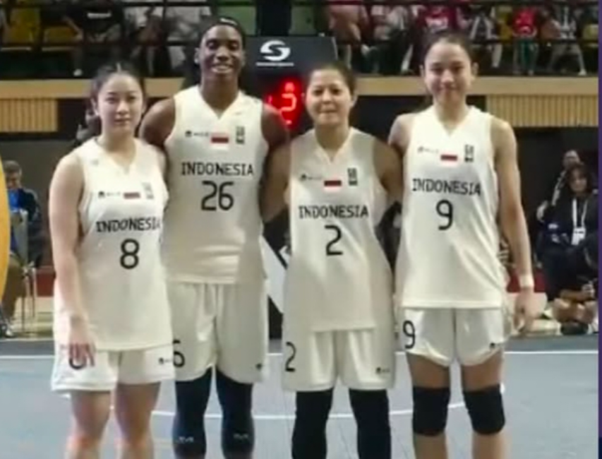 Tim basket 3x3 putri sukses raih emas setelah kalahkan Thailand.