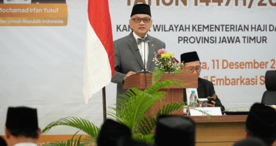 Menteri Haji dan Umrah Mochammad Irfan Yusuf