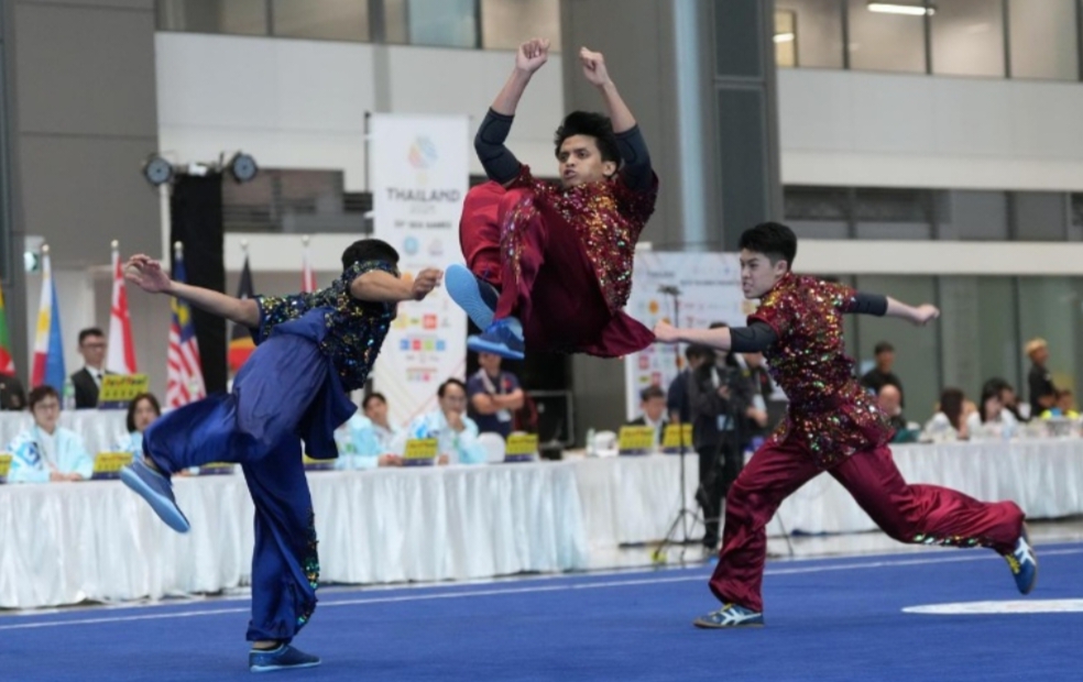 Trio Duilian-handed Bare putra asal Jawa Timur menyumbangkan medali emas.