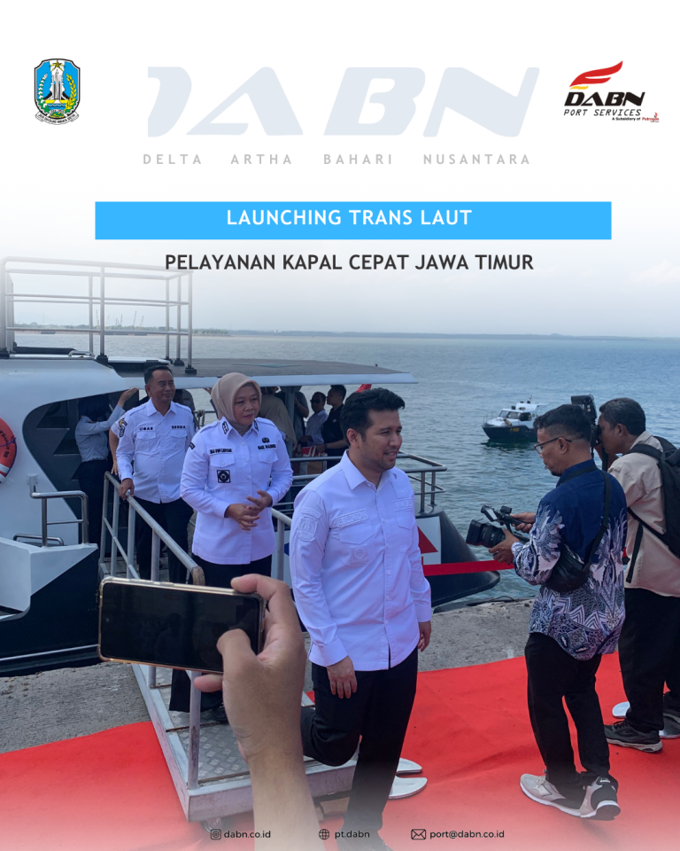Wakil Gubernur Jawa Timur Emil Elestianto Dardak saat peluncuran Trans Laut Jatim. (IST)