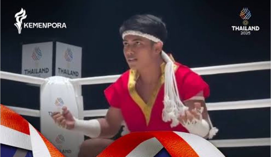 Aldento Brillian Bara Pratama sumbang medali perak.