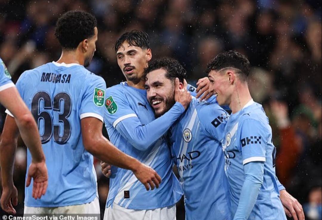 &ldquo;Rayan Cherki, rekrutan Manchester City senilai &pound;31 juta, membuktikan dirinya sebagai &lsquo;pembelian terbaik&rsquo; musim ini pada Rabu malam.&rdquo;