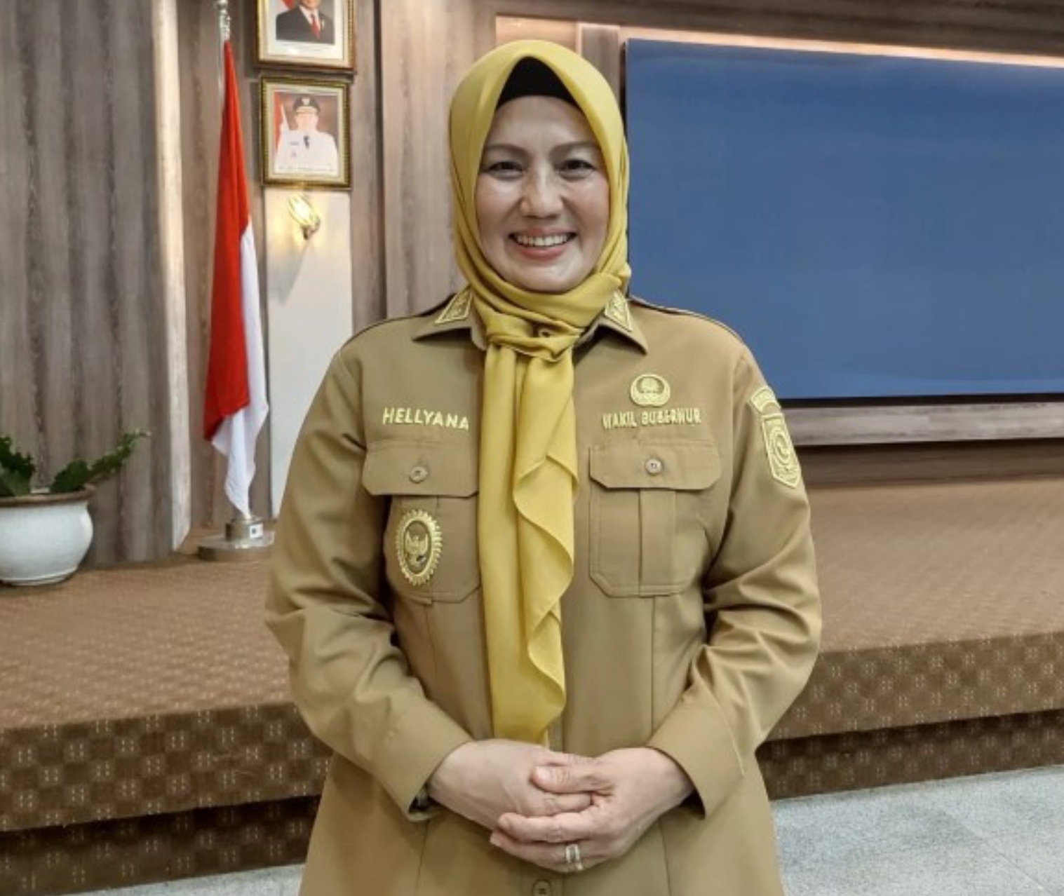 Wakil Gubernur Bangka Belitung Hellyana ditetapkan tersangka oleh Bareskrim Polri terkait kasus ijazah palsu.