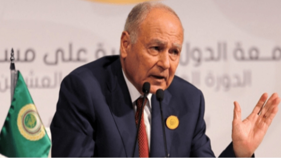 Sekretaris Jenderal Liga Arab Ahmed Aboul Gheit.