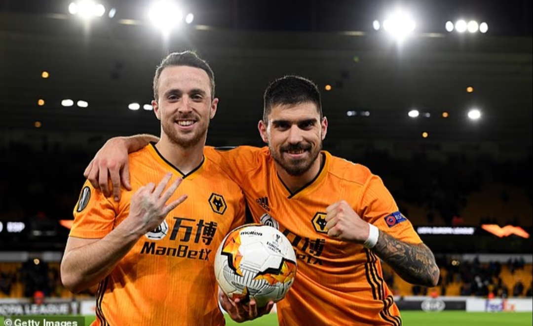 Diogo Jota bermain bersama Wolverhampton Wanderers selama tiga musim sebelum gabung Liverpool pada 2020.
