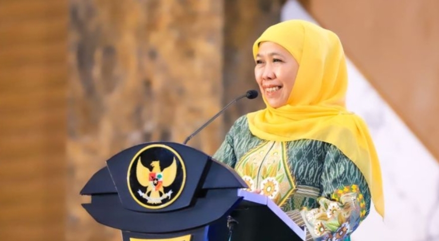 Ketua Umum Dewan Pembina Pengurus Pusat Muslimat Nahdlatul Ulama Khofifah Indar Parawansa.