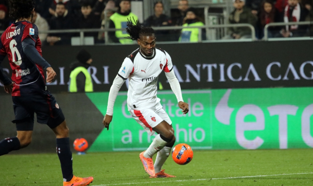 Rafael Leao jadi bintang kemenangan AC Milan.