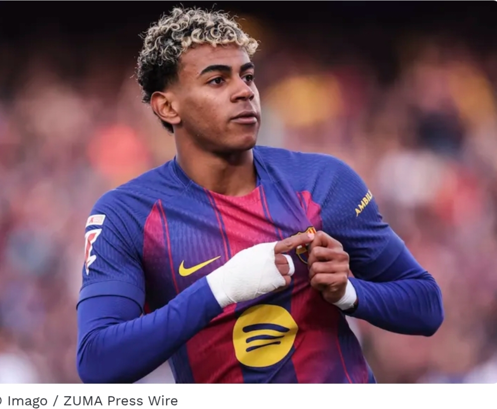 Lamine Yamal siap berlaga di Derby Catalonia.