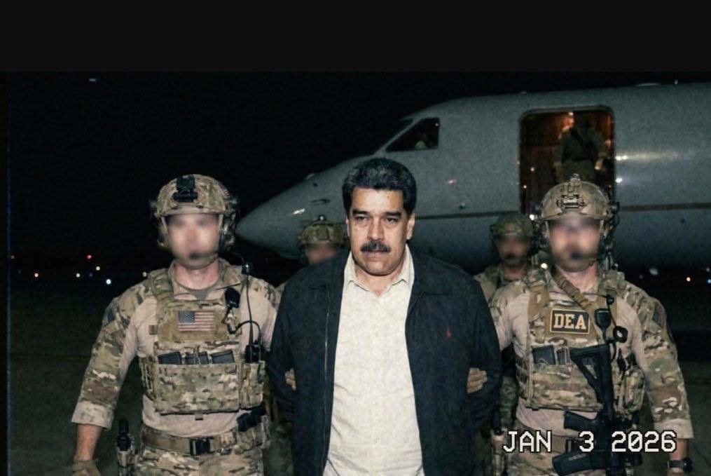 Presiden Venezuela Nicolas Maduro ditangkap pasukan Amerika Serikat. (IST)