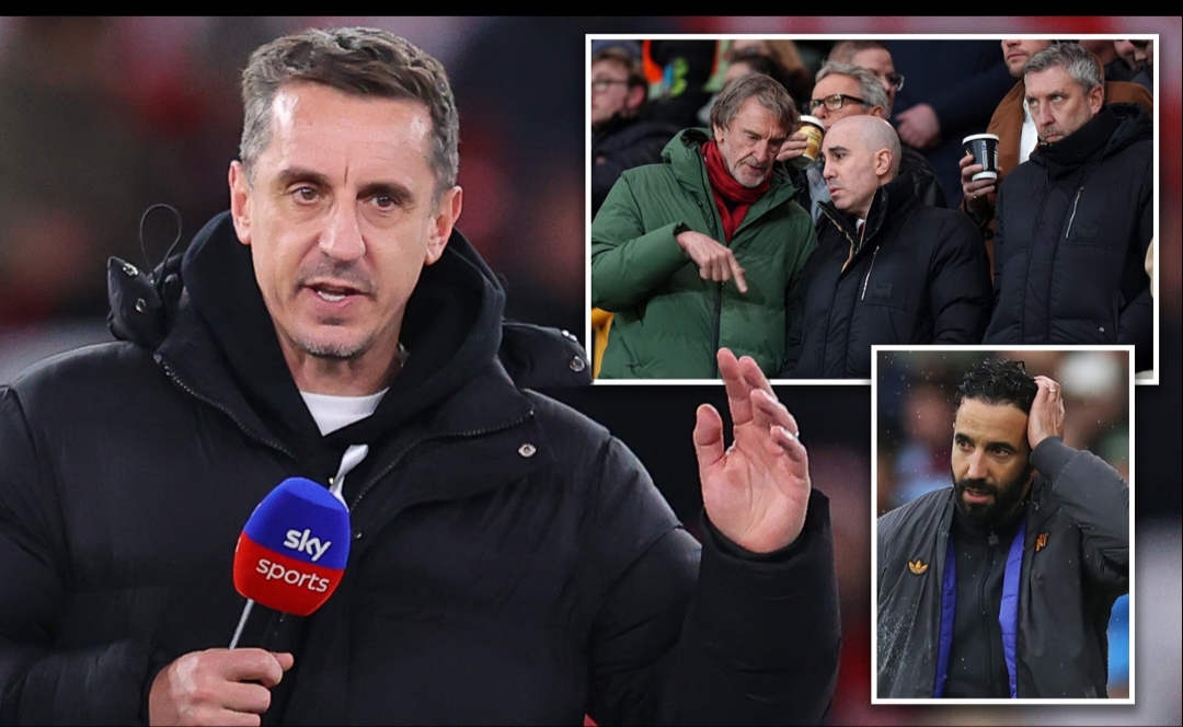Legenda MU,  Gary Neville mendesak manajemen Manchester United agar menghentikan kebijakan &lsquo;eksperimen&rsquo; dalam menentukan pengganti Ruben Amorim.