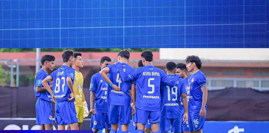 Pemain Persebata Lembata NTT berlaga di Liga Nusantara Grup D yang dipusatkan di Surabaya. (IST)