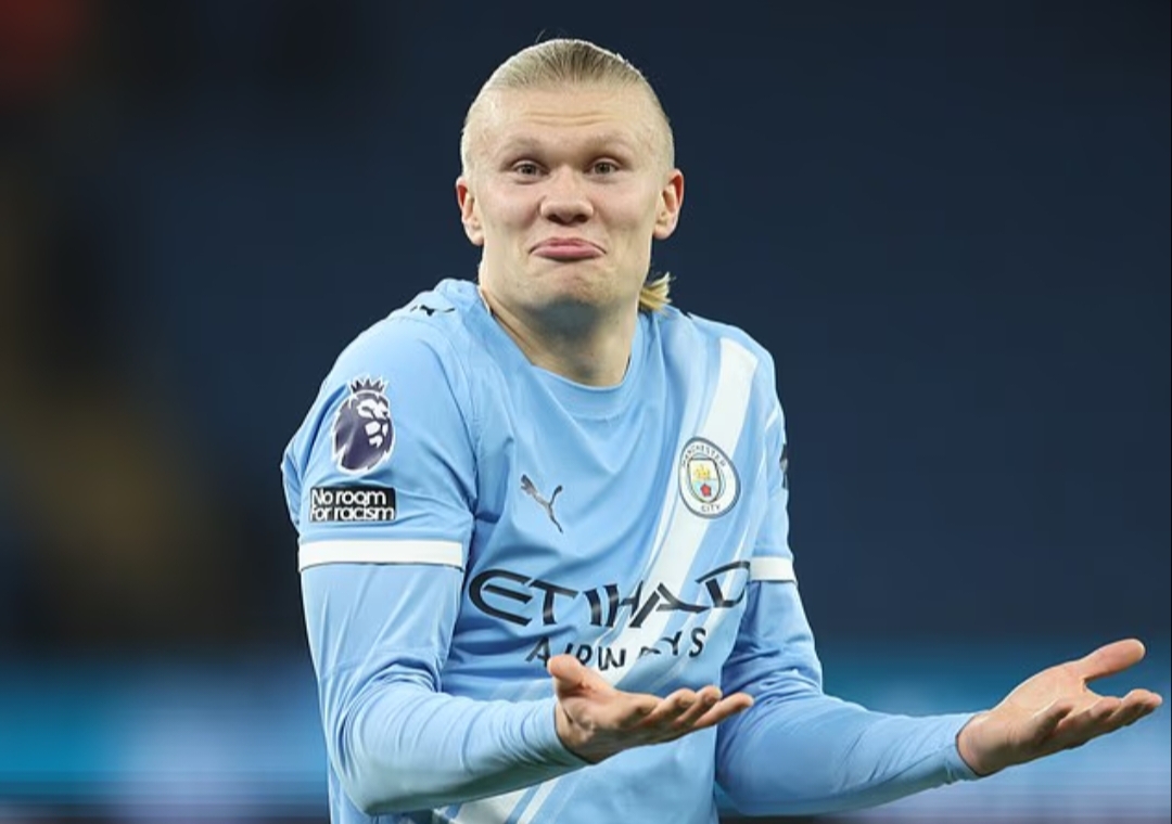 Erling Haaland belum cetak gol pada tiga kaga terakhir.