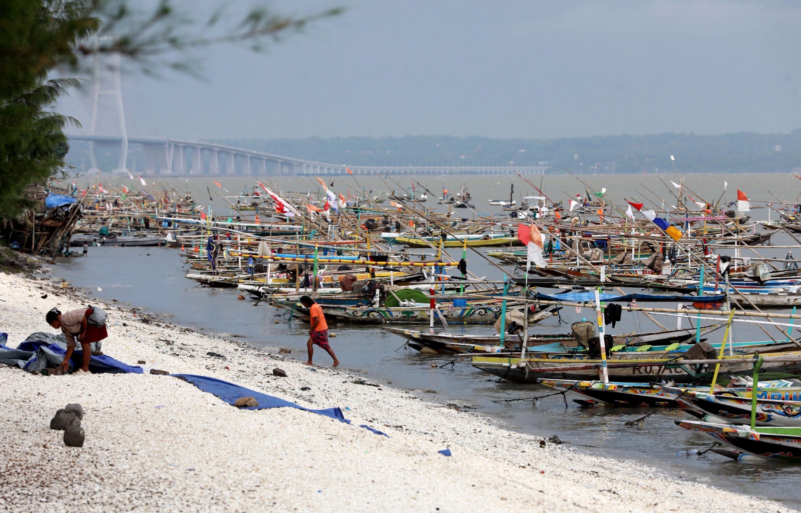 PERBAIKAN KUALITAS: Beban operasional nelayan tidak hanya pada BBM, tapi juga faktor lain seperti hasil tangkapan, penyimpanan ikan, dan keterbatasan teknologi kapal. (PUGUH SUJIATMIKO/JAWA POS)