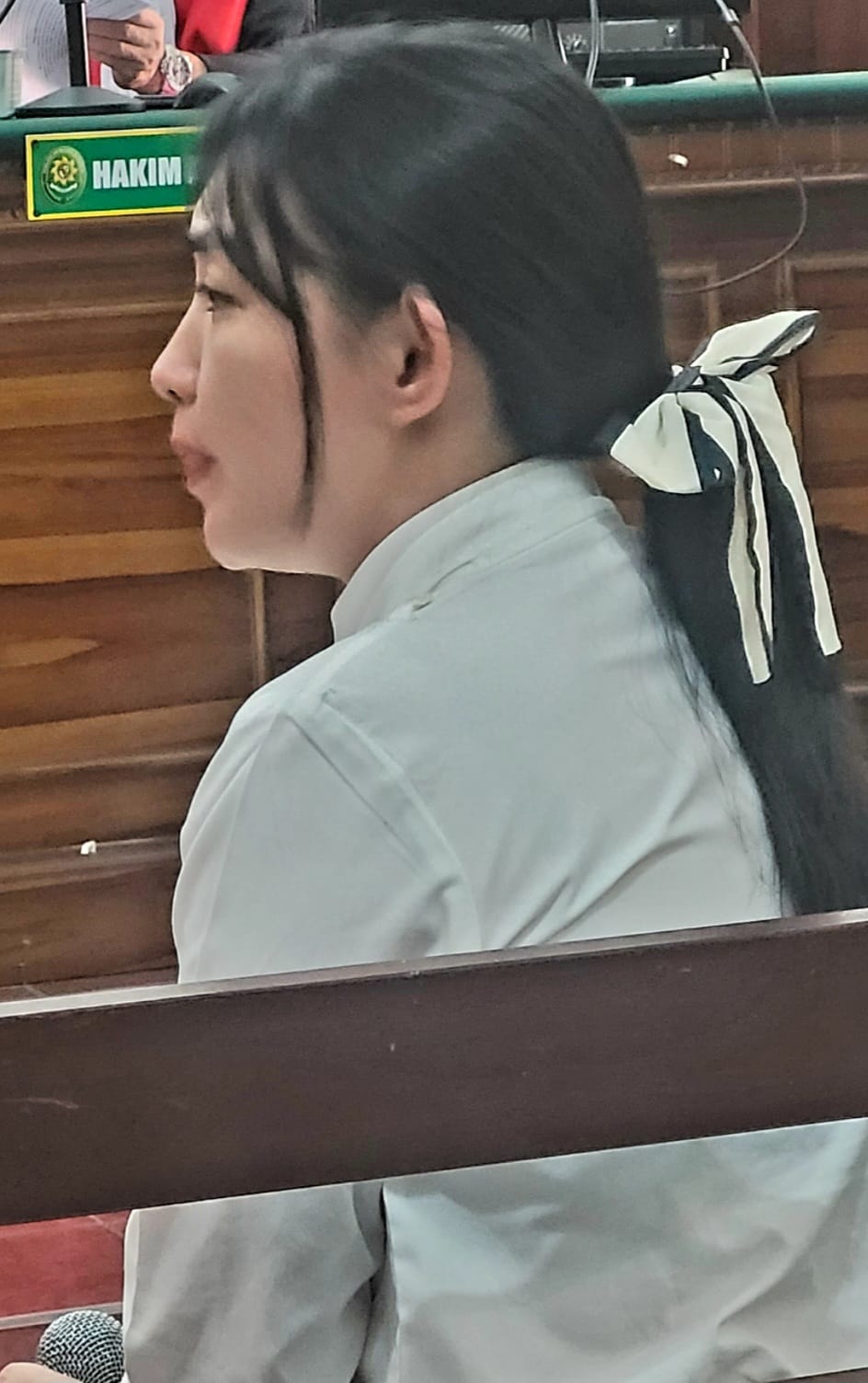 DISIDANG: Selebgram Vinna Natalia dituntut empat bulan penjara di PN Surabaya karena melakukan KDRT secara psikis ke suami.(IST/RADAR SURABAYA)