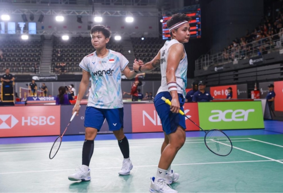 Ganda putri Siti Fadia dan Apriyani Rahayu dipisah mulai 2026 ini.