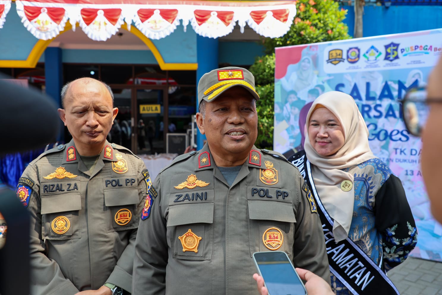 SIAGA: Kepala Satpol PP Kota Surabaya, Achmad Zaini mengungkapkan, pihaknya sudah mulai menyiagakan personel di Wisata Kota Lama Surabaya.(IST/RADAR SURABAYA)